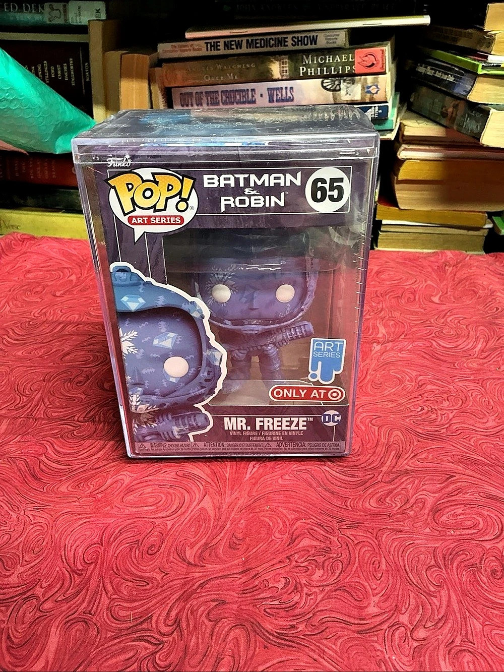 Funko Pop! Art Series: Batman & Robin - Mr. Freeze #65 Art Series Blue & Purple